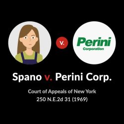 Spano v perini corp case brief