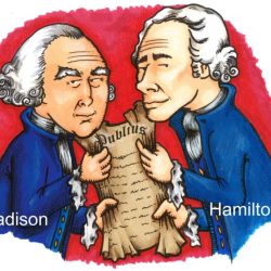 Federalist and anti federalist cartoon