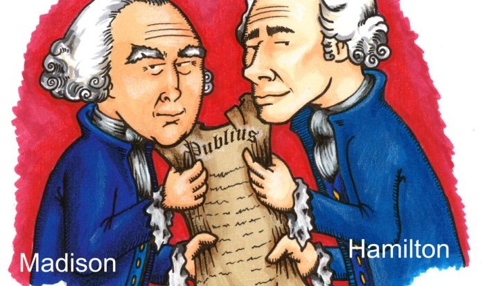 Federalist and anti federalist cartoon