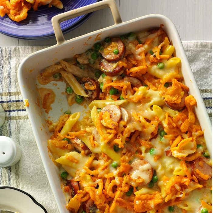 Easy baked dinners make sausage tonight recipes recipe smoked penne taste collection tasteofhome