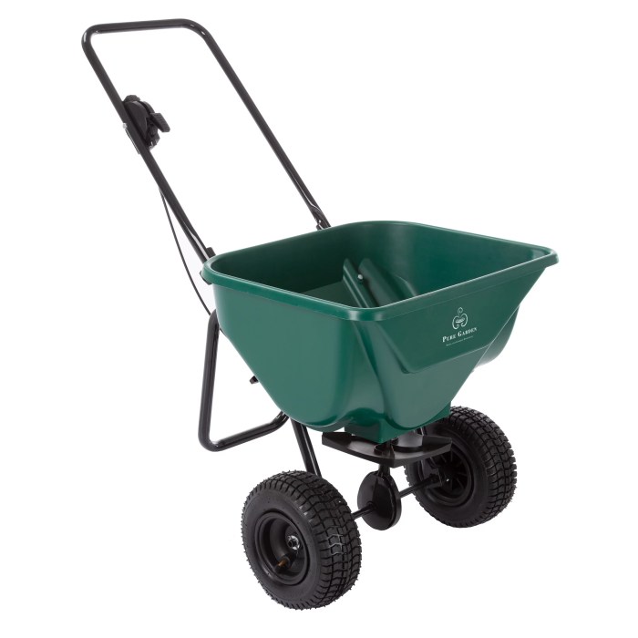 Spreader soil sic lawn