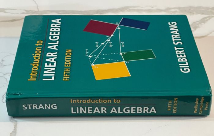 Linear algebra and its applications 4th edition gilbert strang