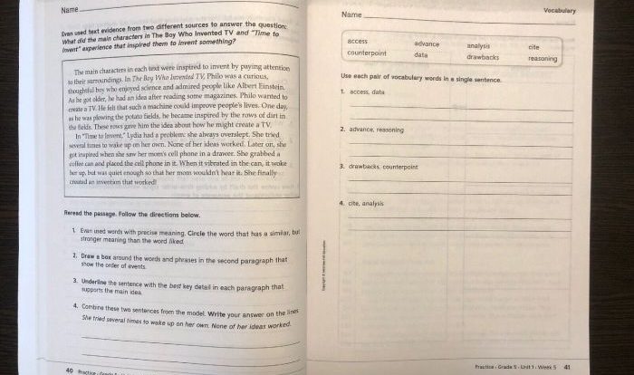 Phonics/spelling grade 4 unit 2 week 3 answer key